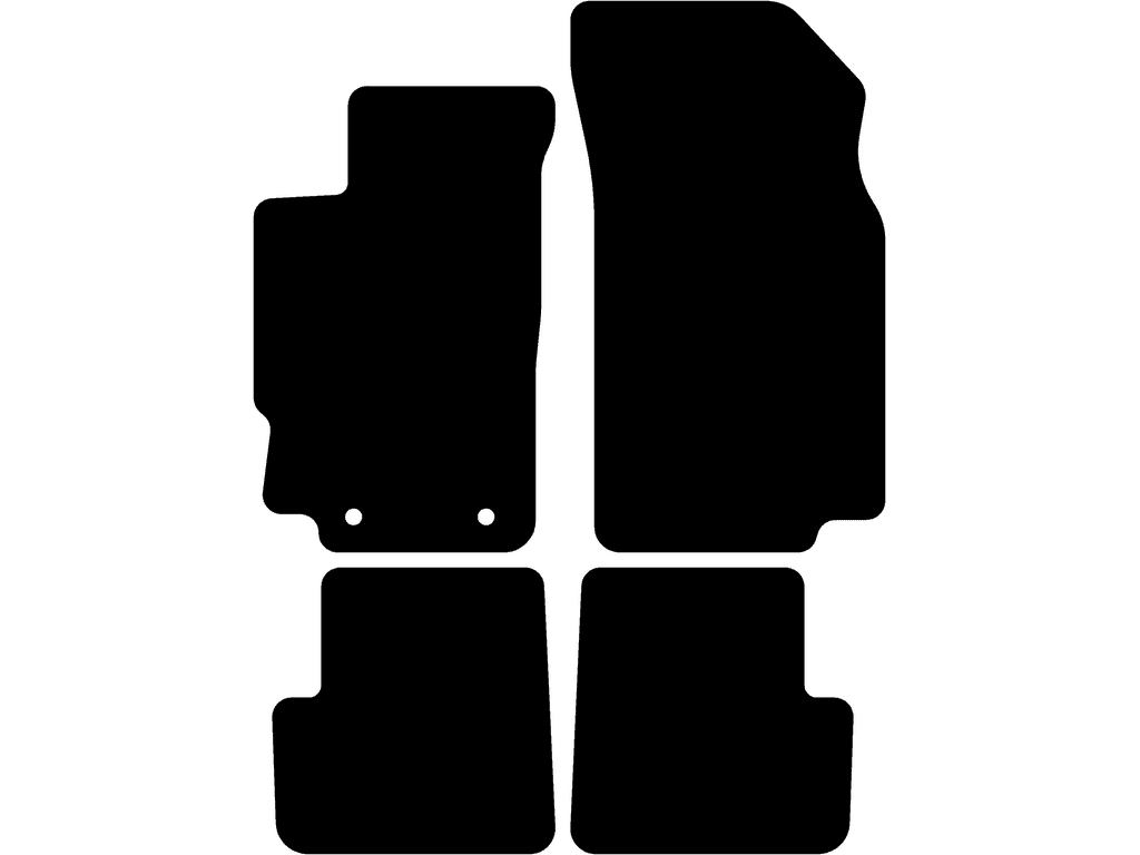 Coupé / Station / Sedan | Etäisyys kiinnityspisteet (kuljettaja) 24,3 cm | Versio 1