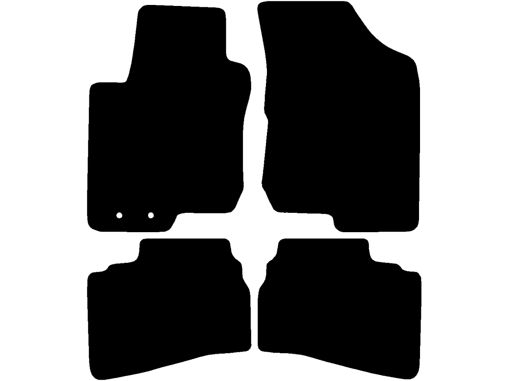 5-ovinen | Etäisyys kiinnityspisteet (kuljettaja) 10 cm | Etumatkustaja ilman kiinnitystä