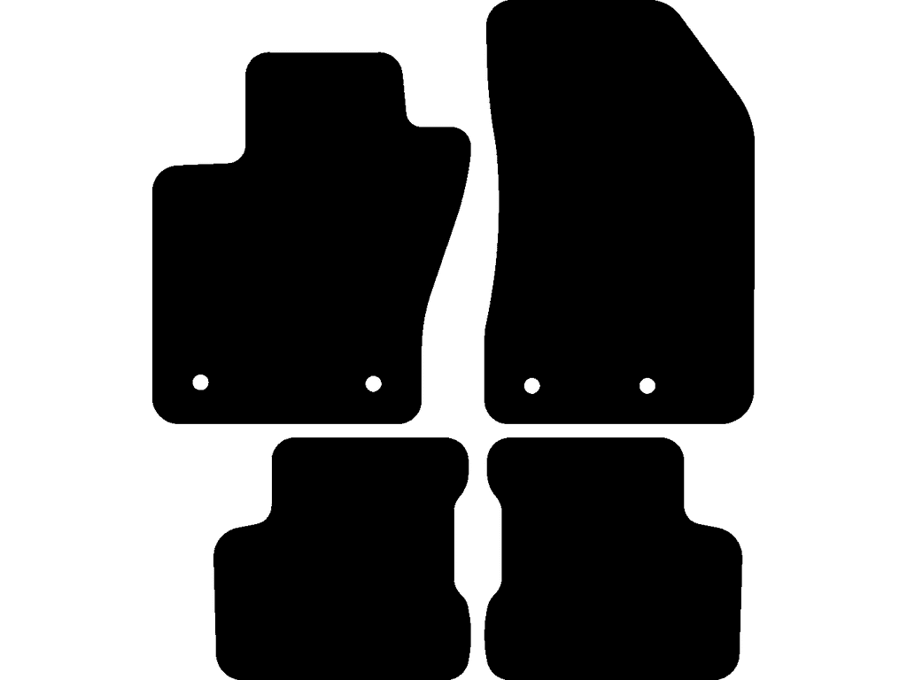 Etäisyys kiinnityspisteet (bijrijder) 18 cm | Versio 2