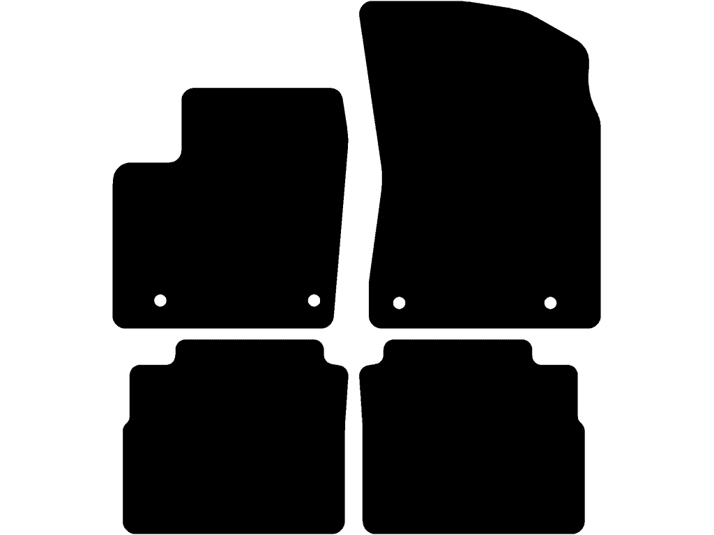 5-paikkainen | Versio 1 | Etäisyys kiinnityspisteet (kuljettaja) 30,8 cm