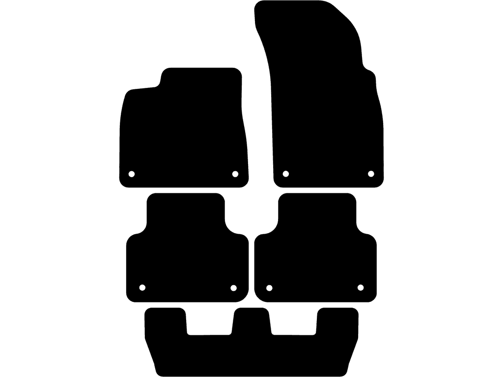 7-paikkainen | Takamattojen kiinnityksellä