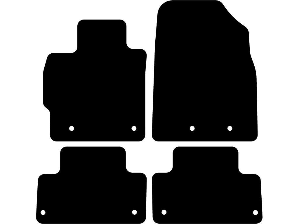 Etäisyys kiinnityspisteet (bijrijder) 17,5 cm