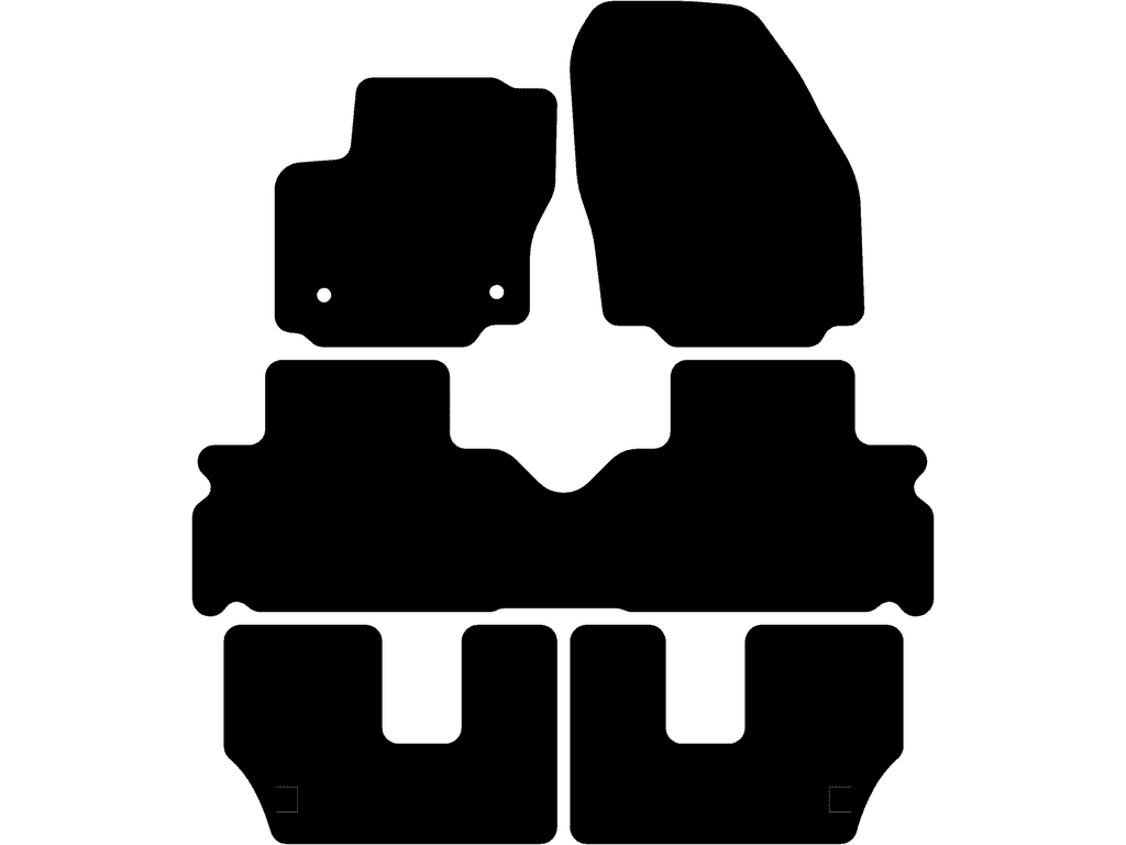 7-paikkainen | Etäisyys kiinnityspisteet (kuljettaja) 31,7 cm