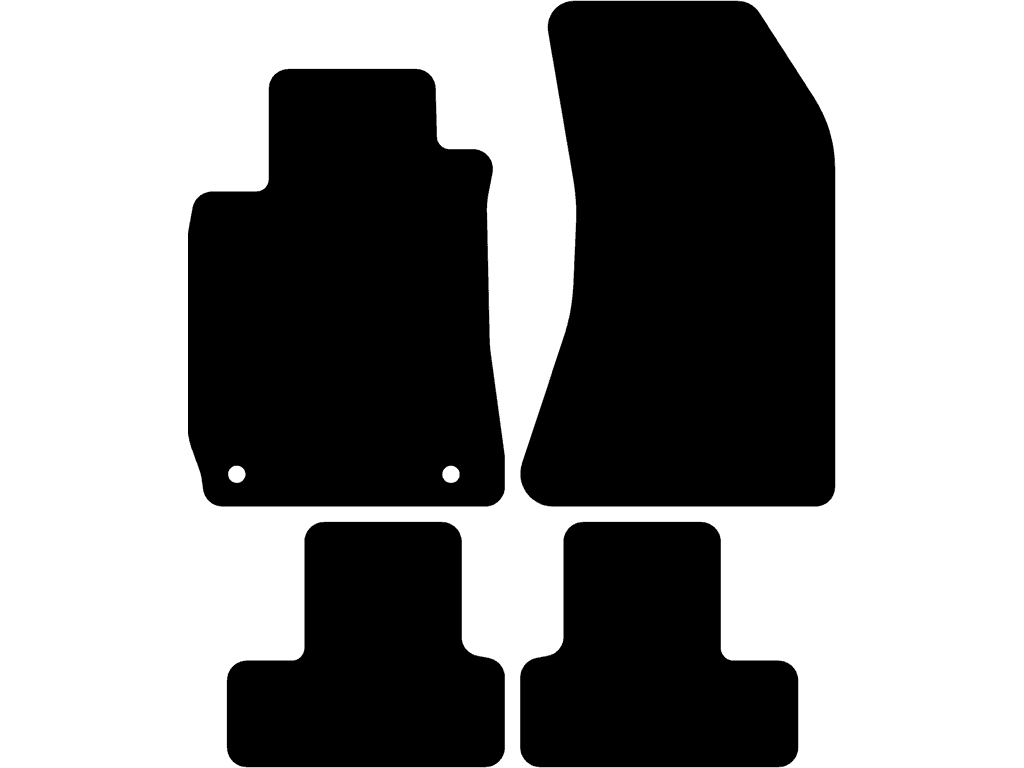 Bestuurdersmat kiinnityksellä kiinnitys