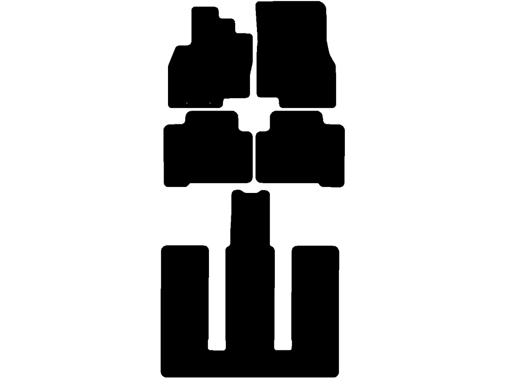 6-paikkainen | Etäisyys kiinnityspisteet (kuljettaja) 13,7 cm