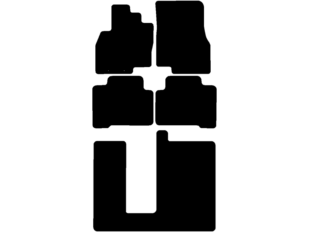 7-paikkainen | Etäisyys kiinnityspisteet (kuljettaja) 13,7 cm