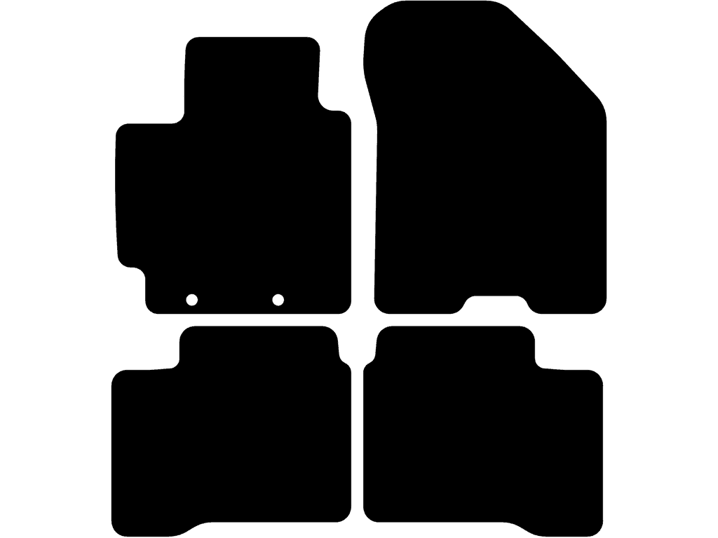 Kiinnitysjärjestelmä: Klipsit ruuvilla