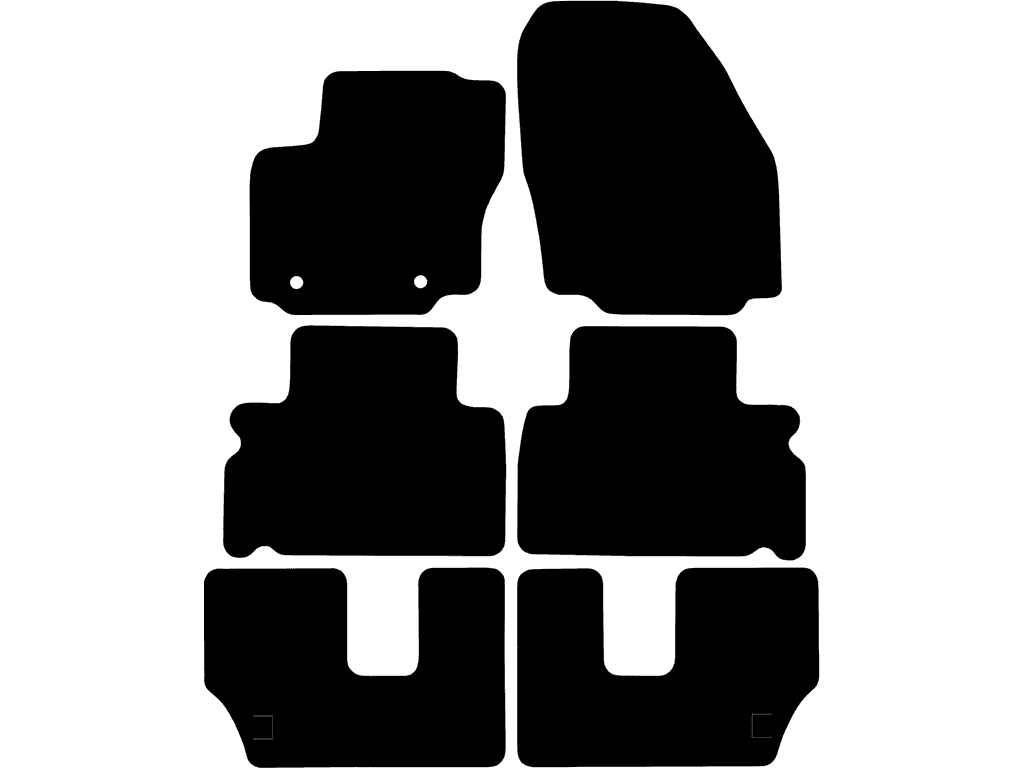 7-paikkainen | Etäisyys kiinnityspisteet (kuljettaja) 31,7 cm