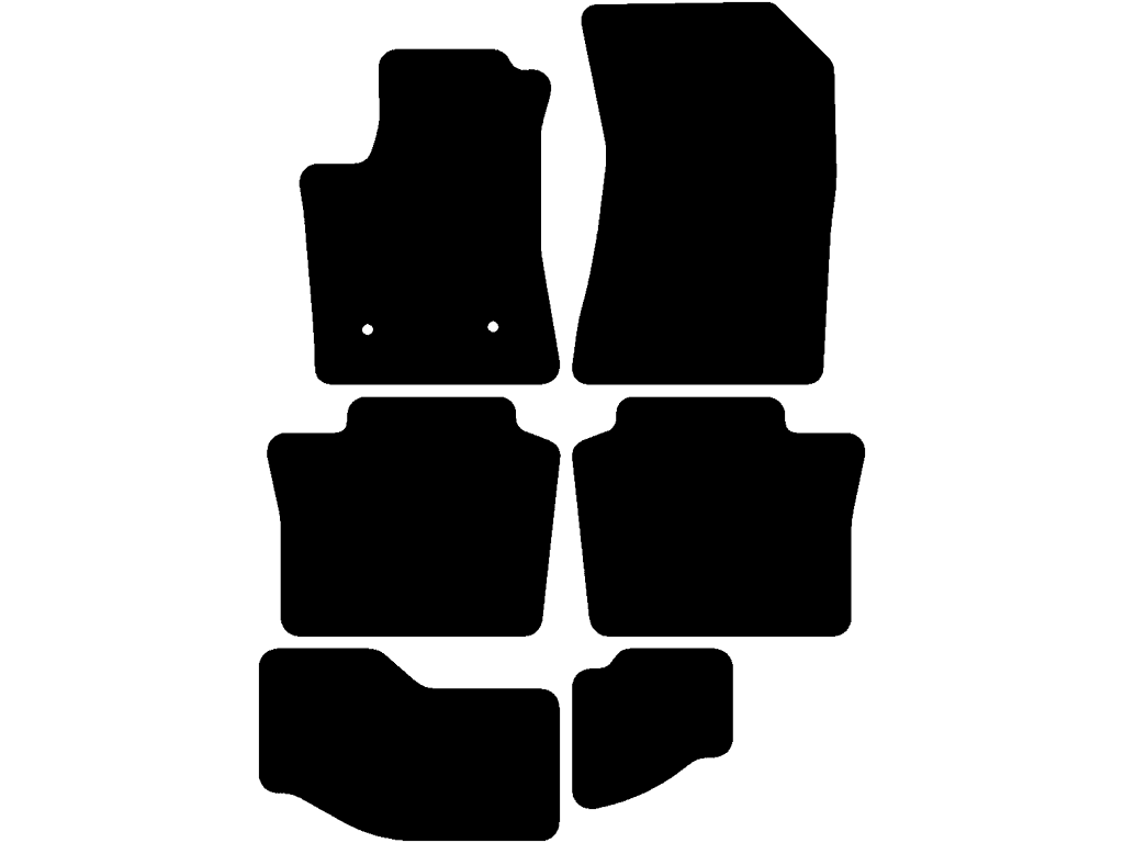 7-paikkainen | Sopii malliin, jossa lattia nousee (kuljettaja & matkustaja)