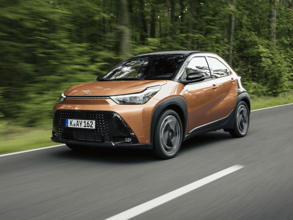 Automatot Toyota Aygo 2025-autoihin