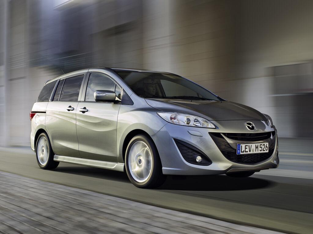 Tavaratilan matot Mazda 5-malleihin 2010 - 2015