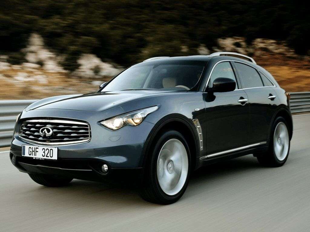 Tavaratilan matot Infiniti FX 2008 - 2013-autoihin