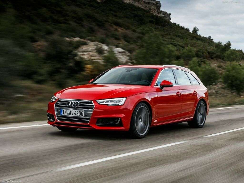 Tavaratilan matot Audi A4 B9 2015 - 2024-autoihin