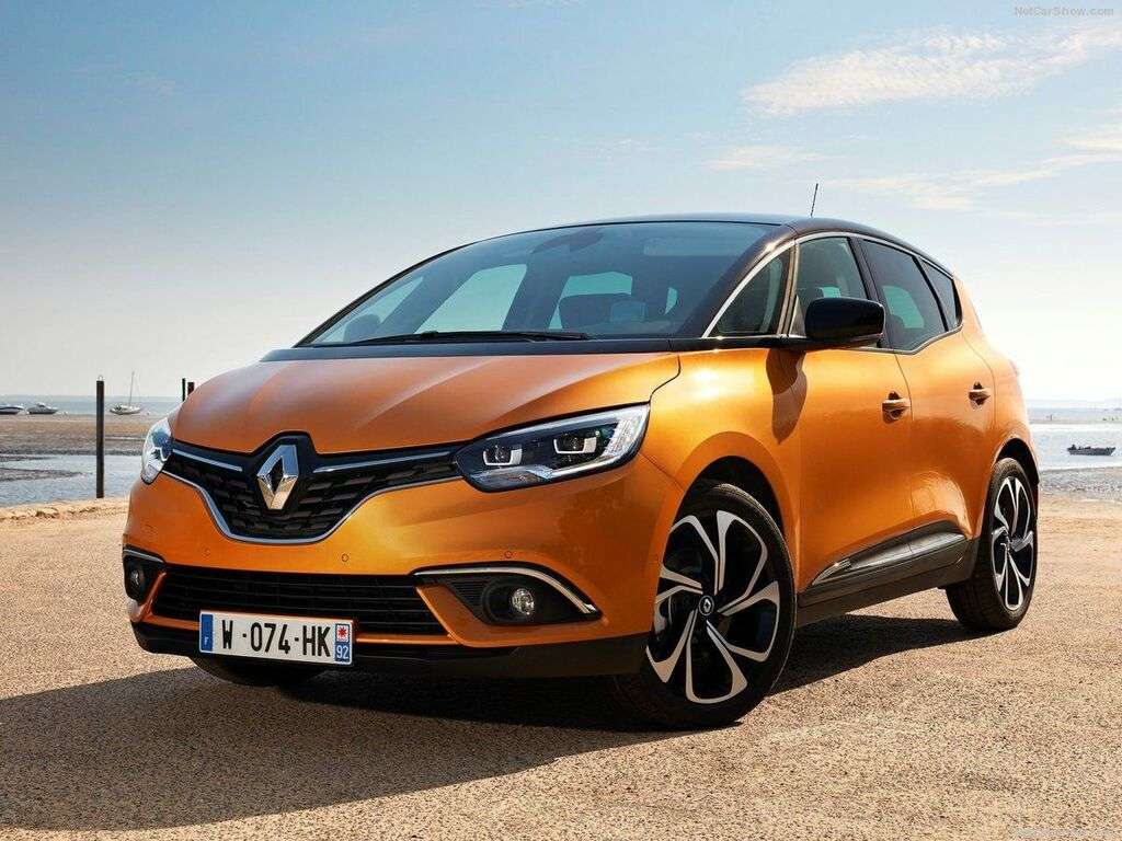 Tavaratilan matot Renault Scenic/Grand Scenic 2016 - 2024-autoihin