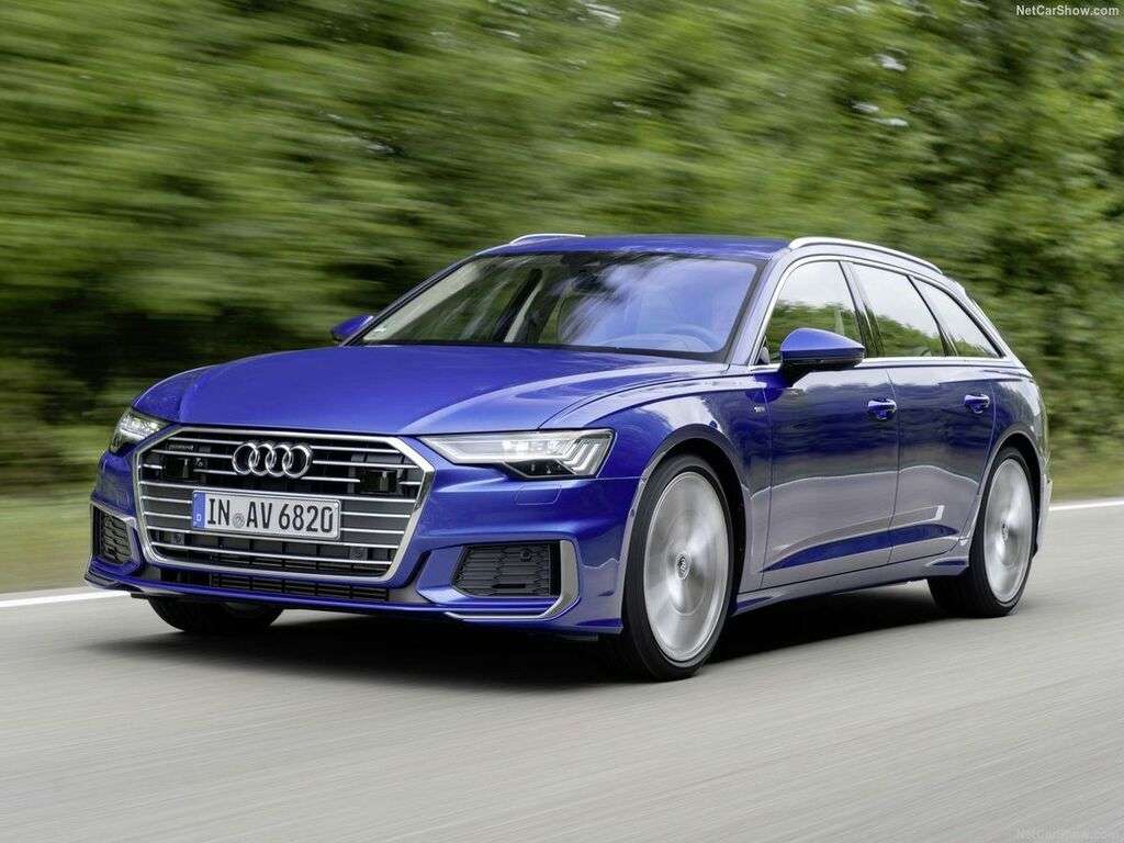 Tavaratilan matot Audi A6 C8 2018 - 2025-autoihin