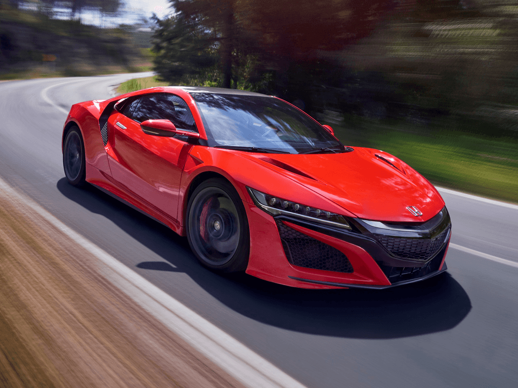 Tavaratilan matot Honda NSX 2016 - 2022-autoihin