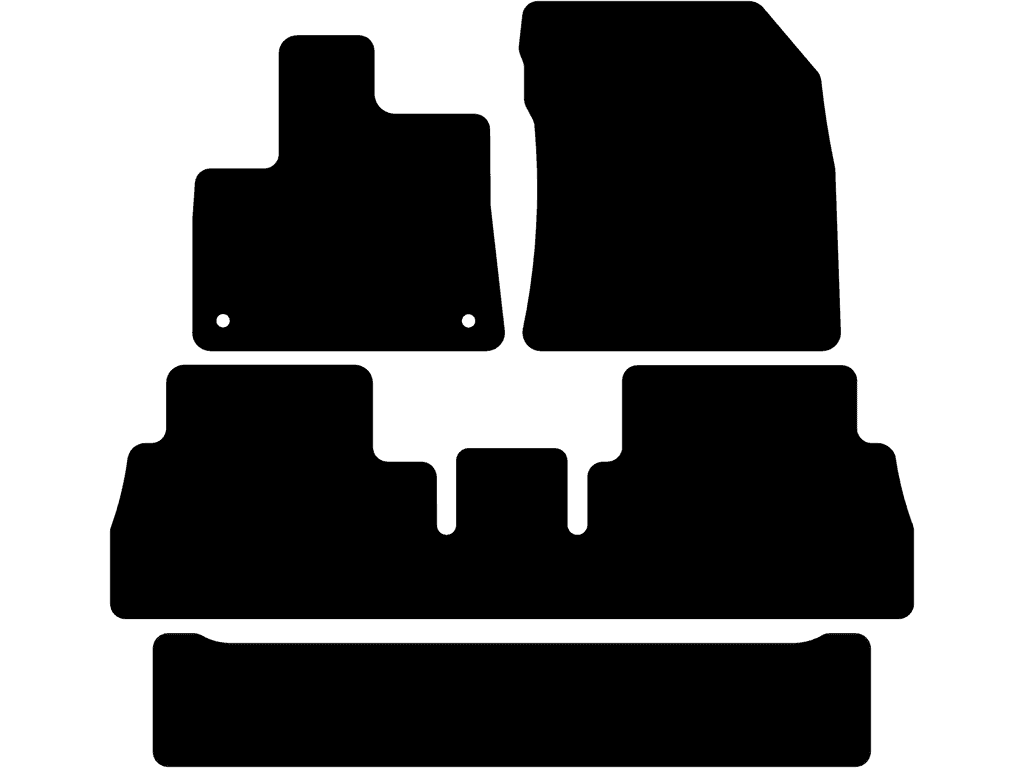 Life | Variabele stoelen | L1/L2 | 7-paikkainen | Kiinnitysjärjestelmä: Painonappi