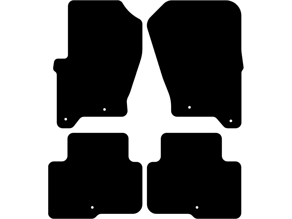 Yhdellä kiinnityksellä takamattoihin