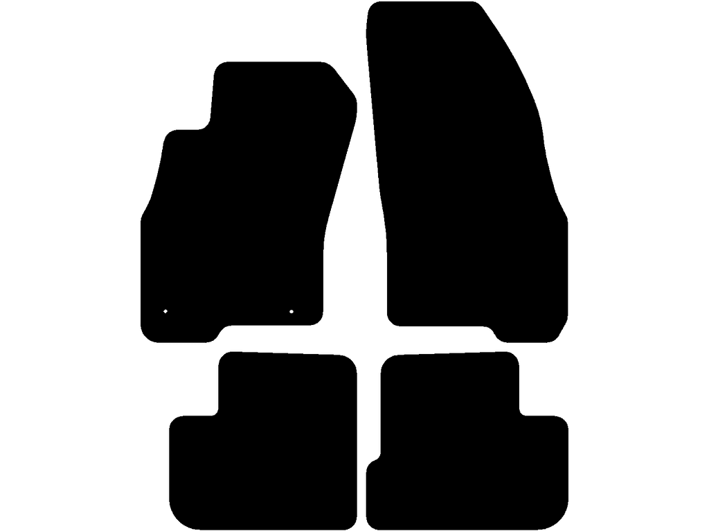 Etäisyys kiinnityspisteet (kuljettaja) 29 cm