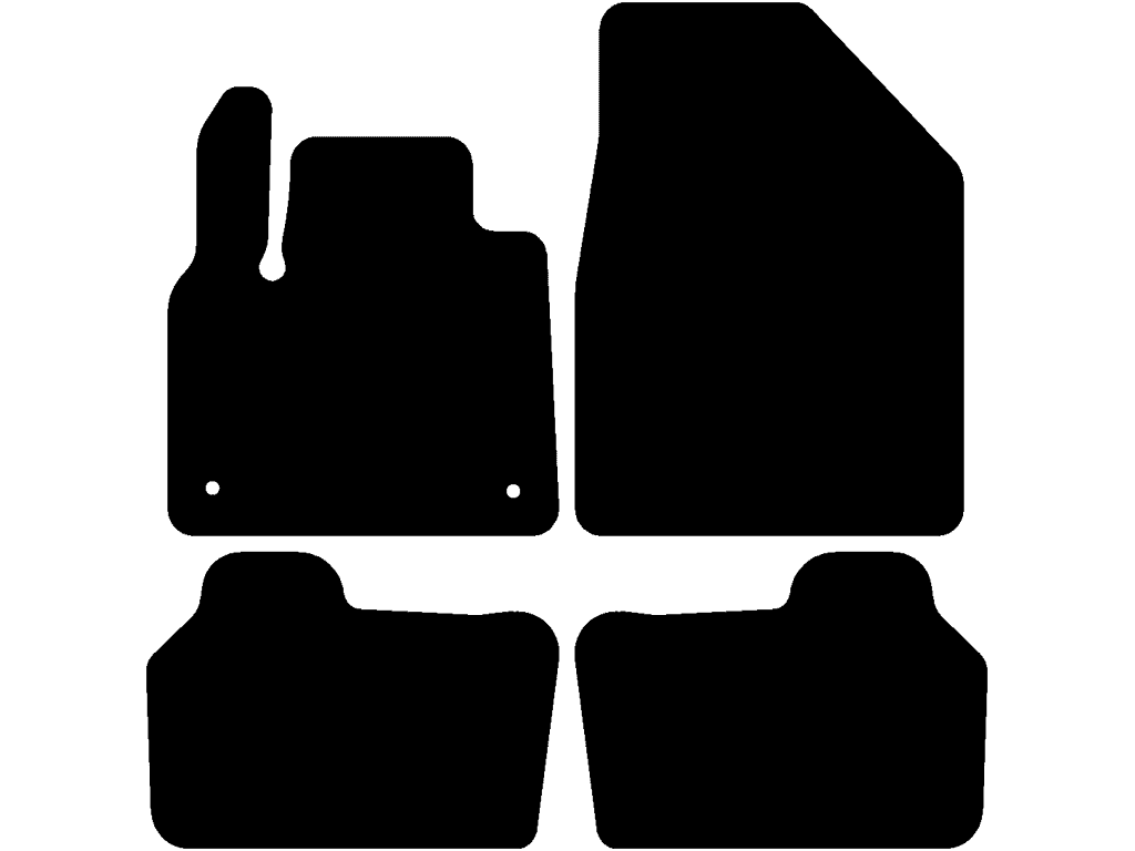 5-paikkainen | kaksi erillistä achtermatten