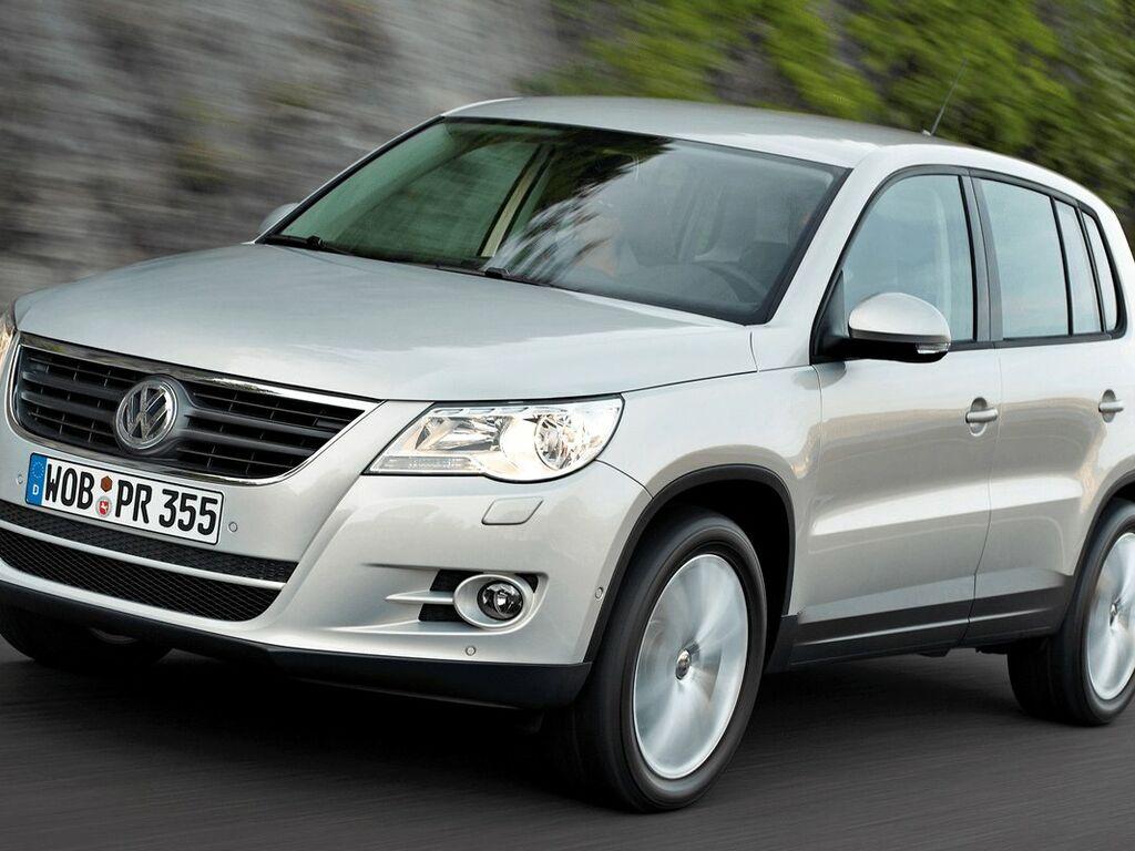 Tavaratilan matot Volkswagen Tiguan 2007 - 2016-autoihin