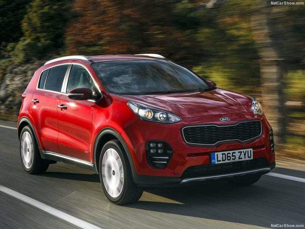 Tavaratilan matot Kia Sportage 2016 - 2021-autoihin