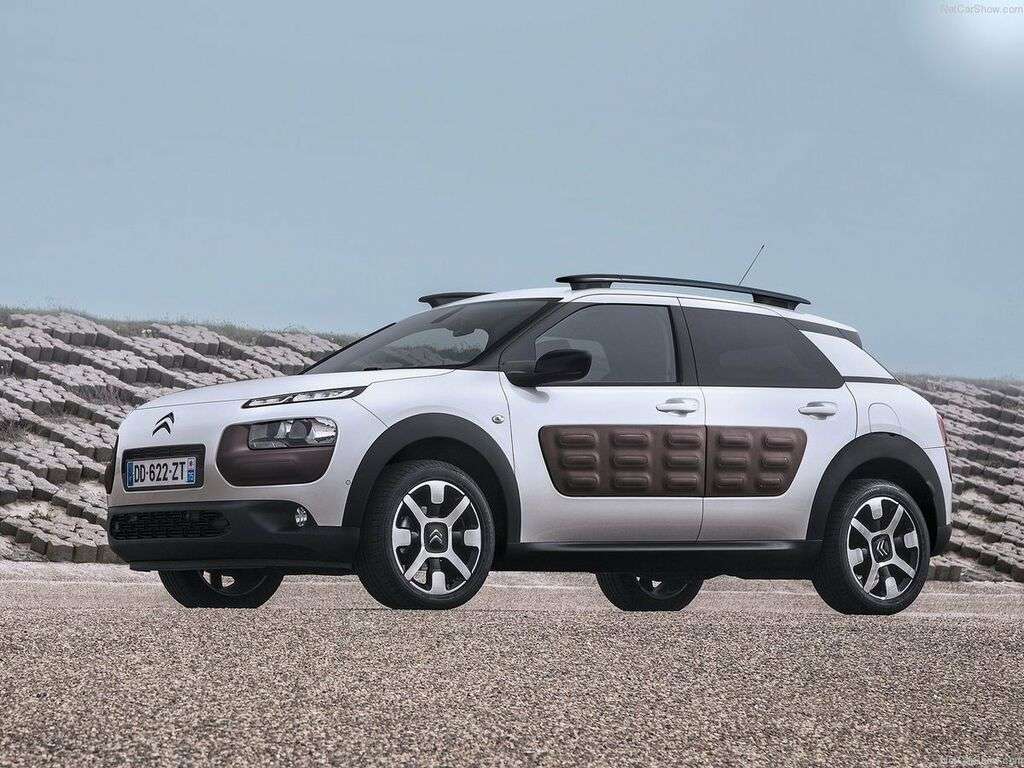 Tavaratilan matot Citroën C4 Cactus 2014 - 2018-autoihin