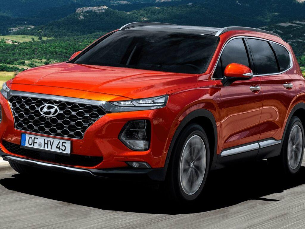 Tavaratilan matot Hyundai Santa Fé TM 2018 - 2020-autoihin