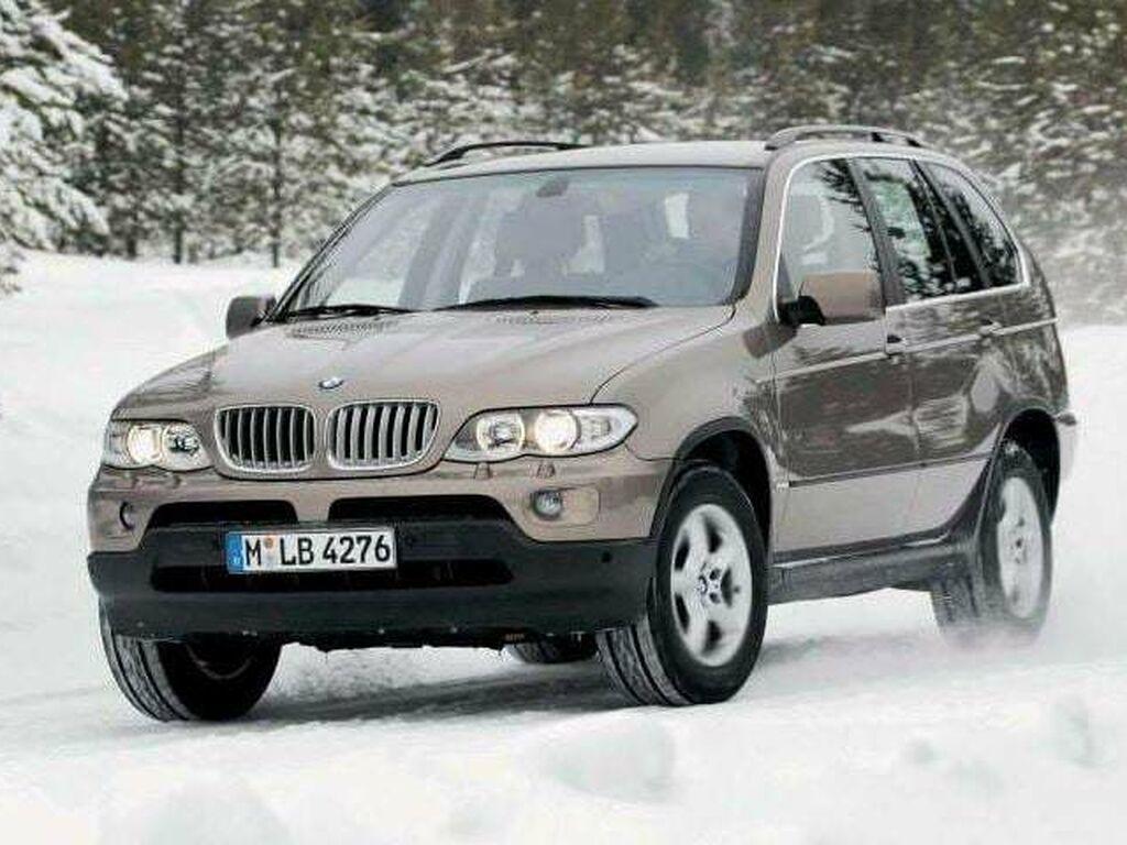 Tavaratilan matot BMW X5 E53 1999 - 2007-autoihin