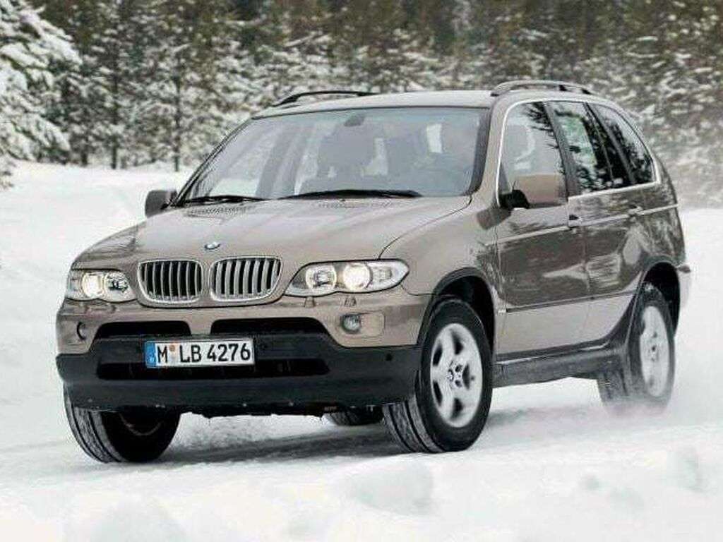 Tavaratilan matot BMW X5 E53 1999 - 2007-autoihin