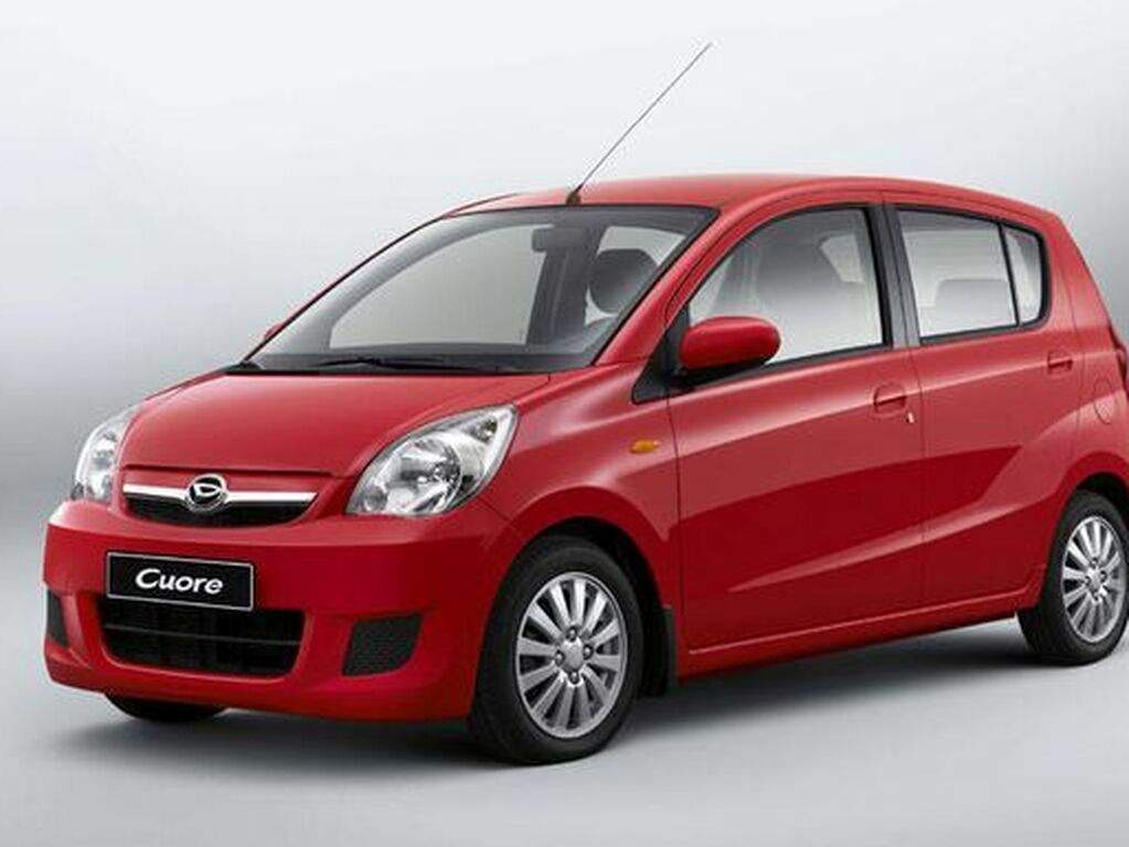 Tavaratilan matot Daihatsu Cuore L276 2006 - 2015-autoihin