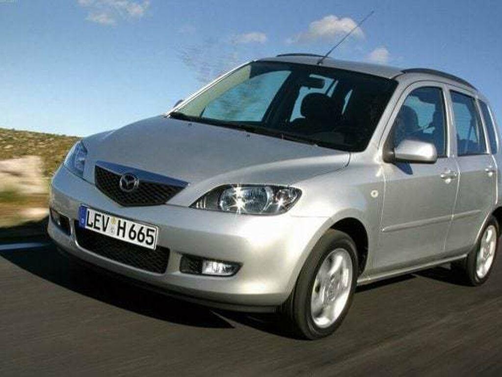 Tavaratilan matot Mazda 2 2003 - 2007-autoihin