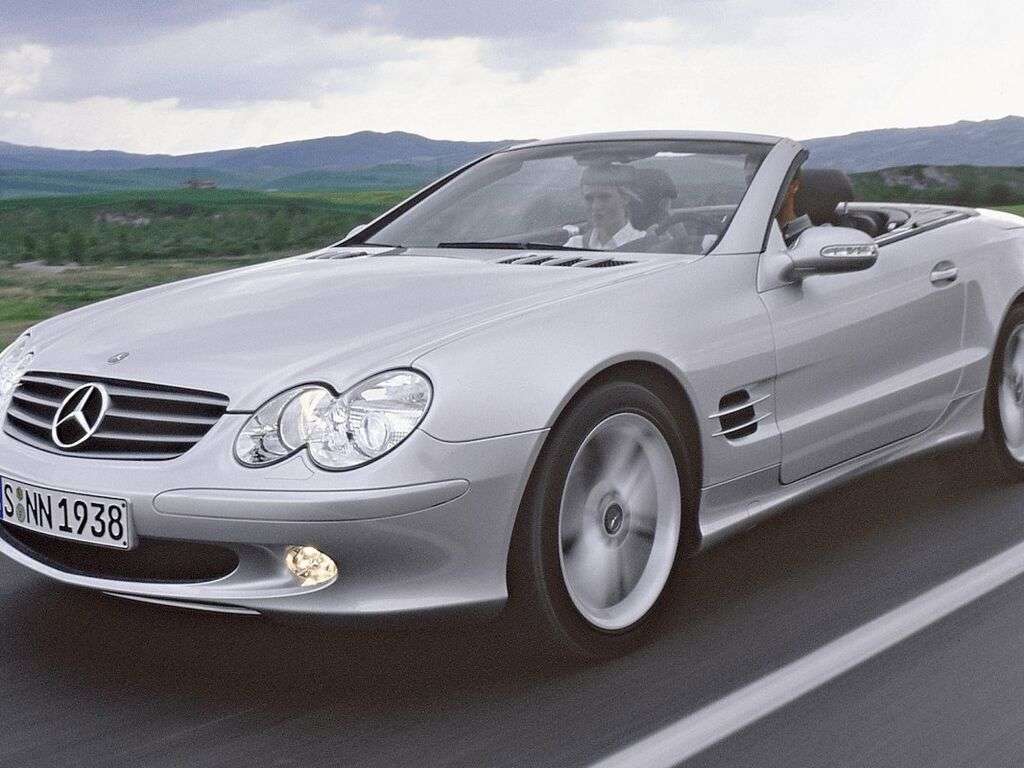 Tavaratilan matot Mercedes SL R230 2001 - 2012-autoihin