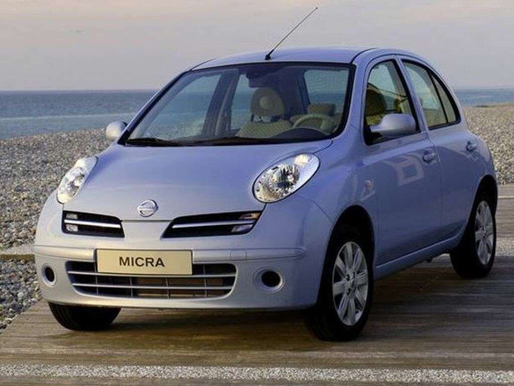 Tavaratilan matot Nissan Micra 2003 - 2011-autoihin