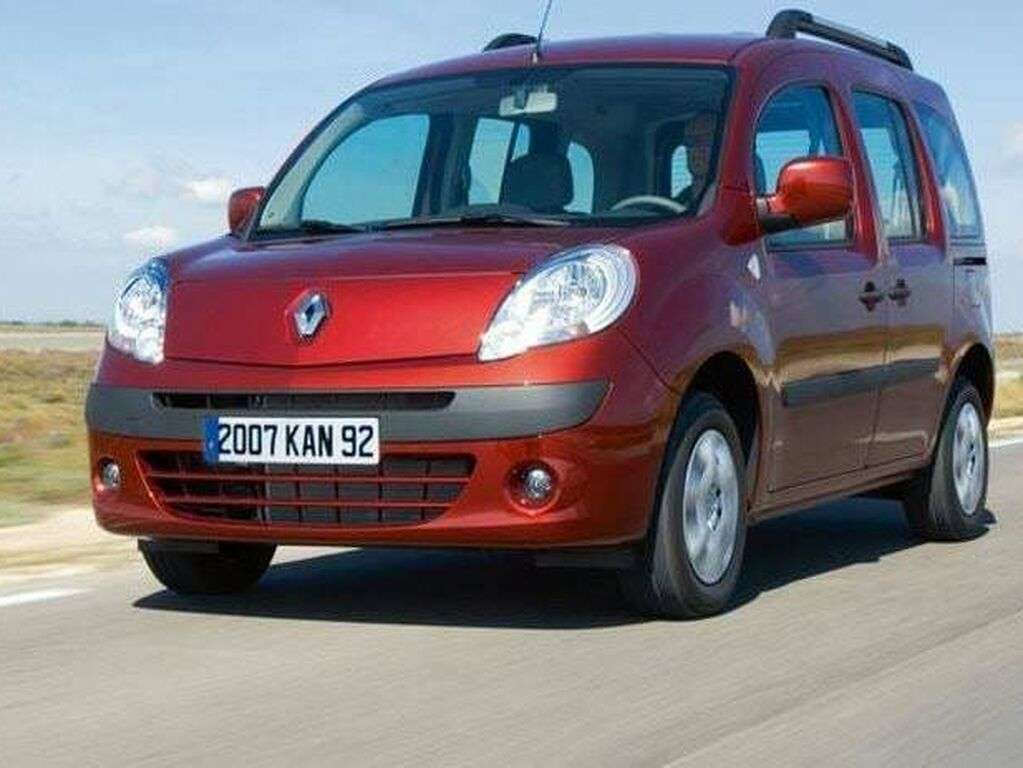 Tavaratilan matot Renault Kangoo 2008 - 2021-autoihin