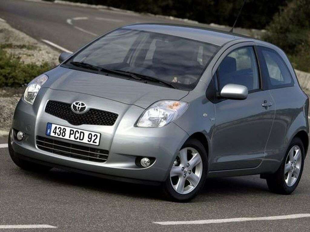 Tavaratilan matot Toyota Yaris 2006 - 2011-autoihin