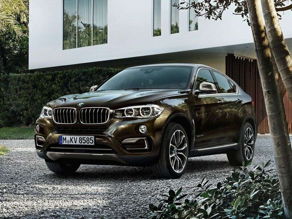 Tavaratilan matot BMW X6 F16 2014 - 2019-autoihin