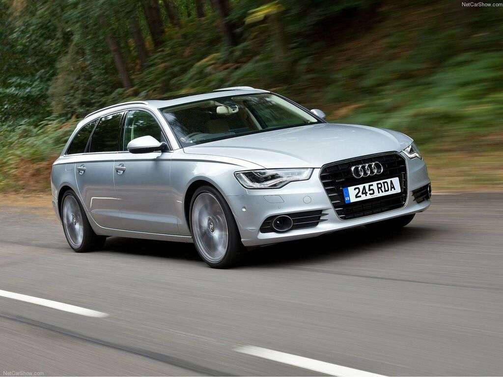 Tavaratilan matot Audi A6 C7 2011 - 2018-autoihin