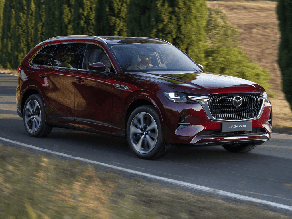 Tavaratilan matot Mazda CX-80 2024 - 2025-autoihin