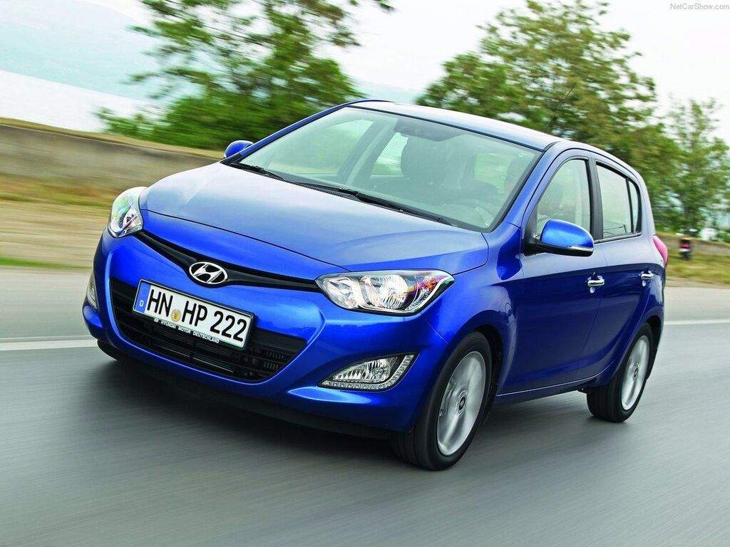 Tavaratilan matot Hyundai i20 2012 - 2014-autoihin