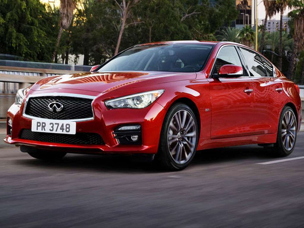 Tavaratilan matot Infiniti Q50 2013 - 2020-autoihin
