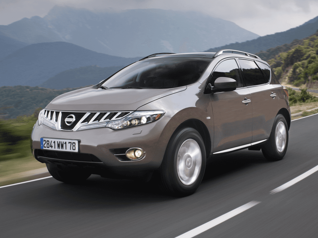 Tavaratilan matot Nissan Murano Z51 2008 - 2016-autoihin
