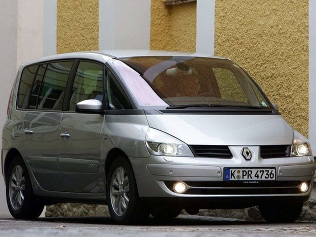 Tavaratilan matot Renault Espace 2002 - 2015-autoihin
